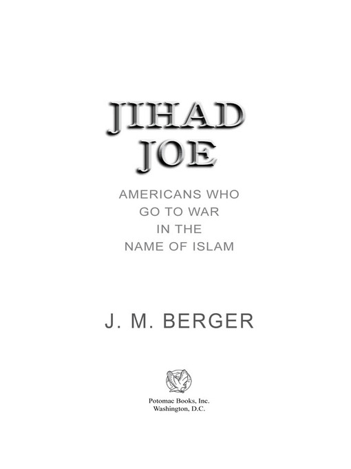 Title details for Jihad Joe by J. M. Berger - Wait list